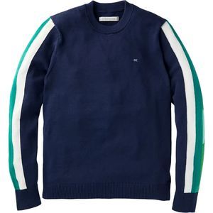 Men's Outerknown Nostalgic Sweater Dark Navy Large L EUC MSRP $178